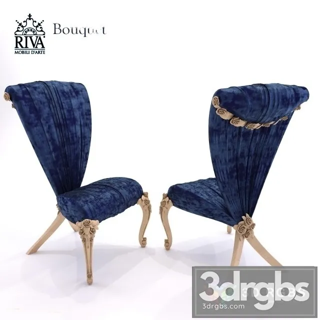 Riva Mobili Darte Bouquet Chair 9120 3dsmax Download