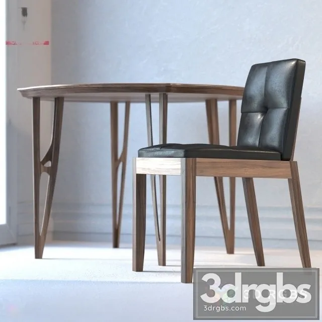 Riva Table Chair 3dsmax Download