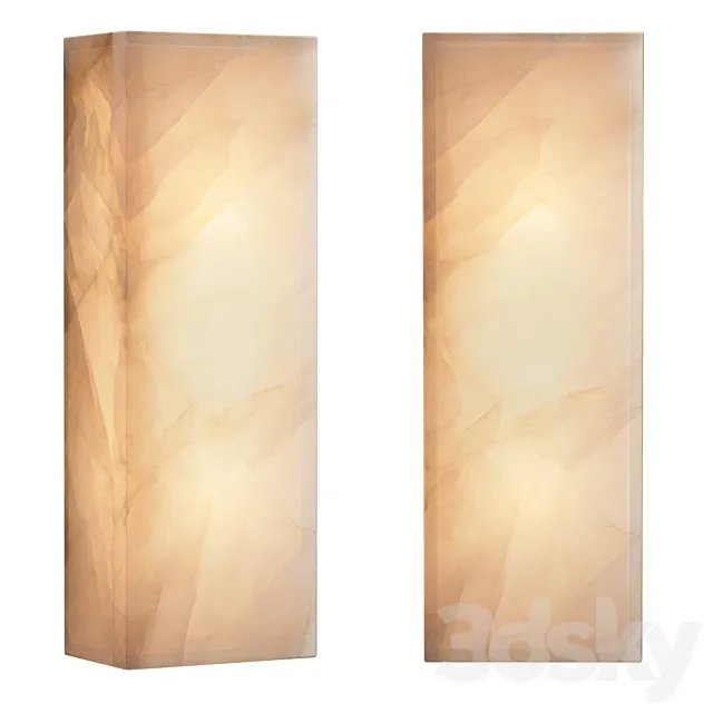 RIVAGE GRAND SCONCE 3ds Max