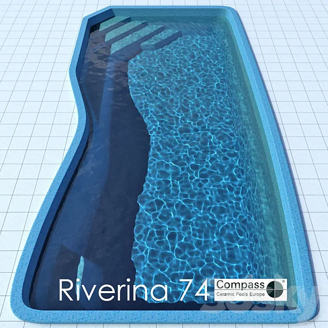 Riverina 74 pool 3DSMax File