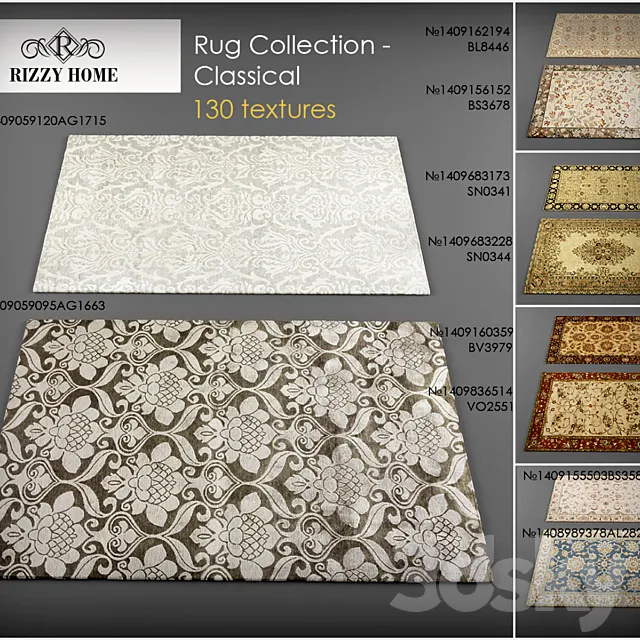 Rizzy Home rugs – Classical 3DSMax File