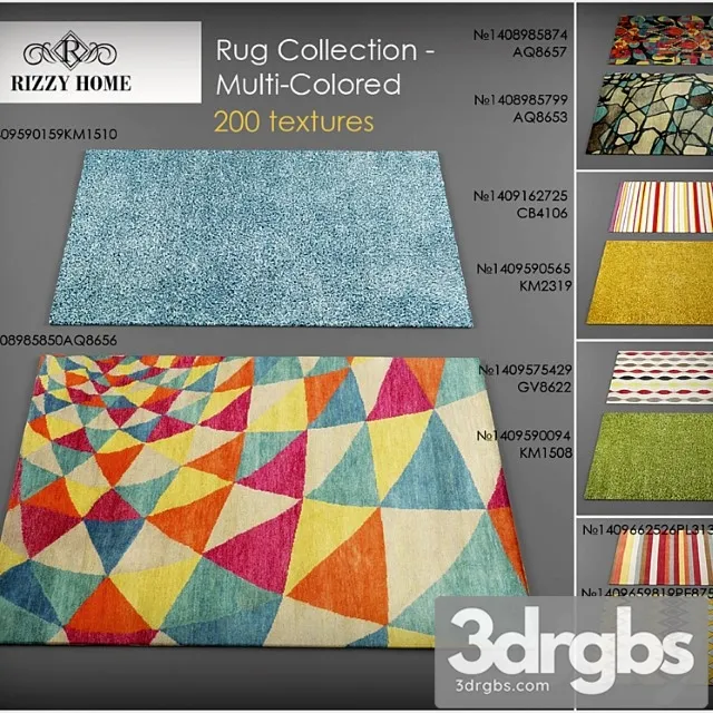 Rizzy Home Rugs Multi Colored 3dsmax Download