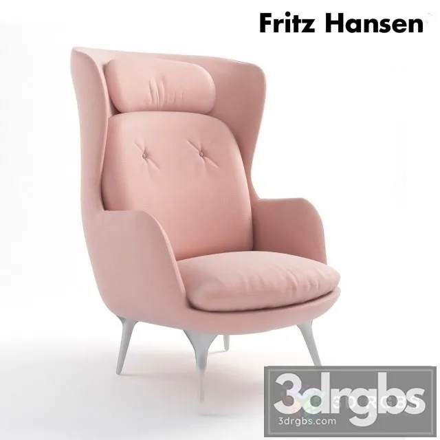 Ro Fritz Hansen Armchair 3dsmax Download