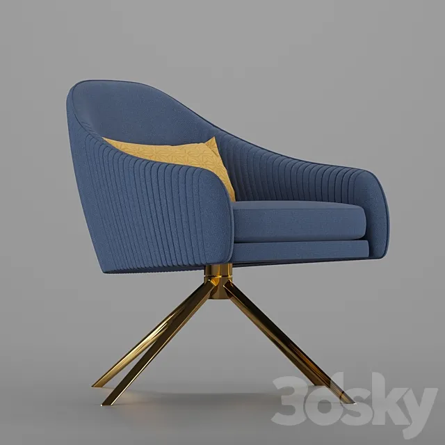 Roar Rabbit Swivel Chair 3DS Max Model