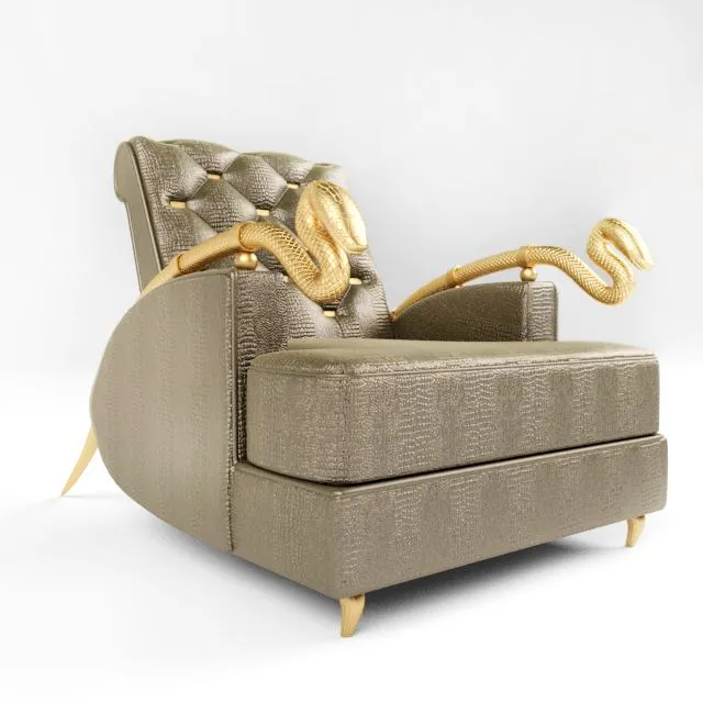 Roberto cavalli snake chair 3dsMax Model