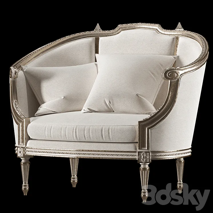 roberto giovannini and eloquence armchair 3DS Max Model