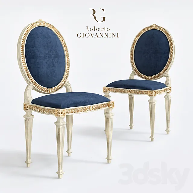 Roberto Giovannini chair 3ds Max