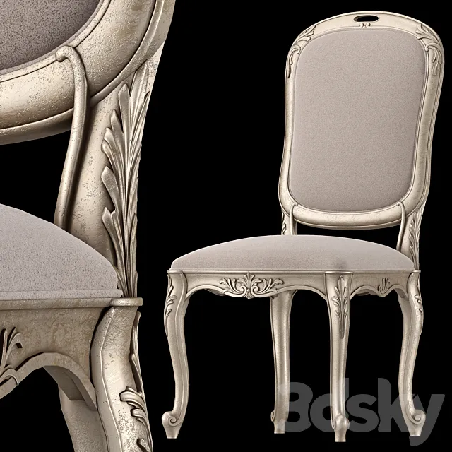 roberto giovannini chair art 1232 3ds Max