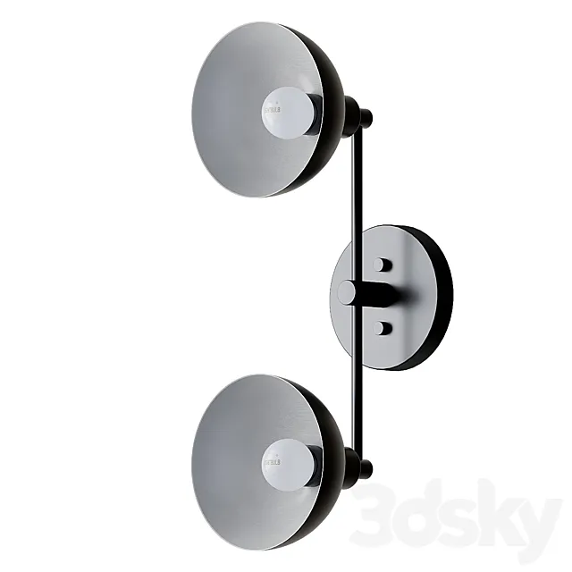 Robo Double Sconce Light from Inscapes Design 3DS Max Model