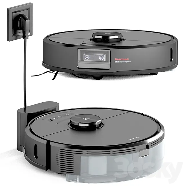 Roborock S6 MaxV Robot Vacuum Cleaner 3DS Max Model