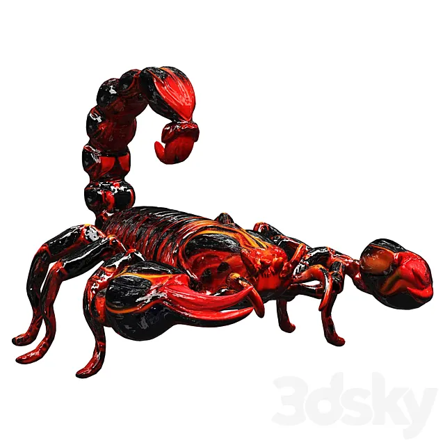 robot scorpion 3dsMax Model