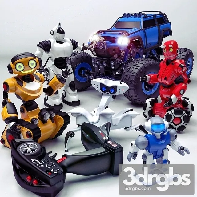 Robots Toy Child 3dsmax Download