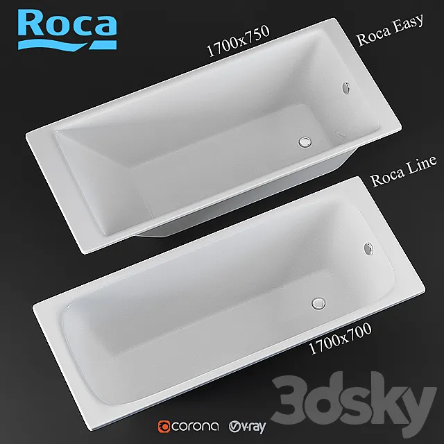 Roca Easy + Line 3DS Max Model