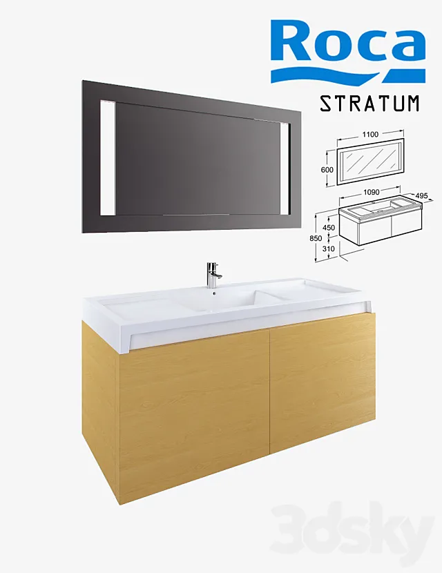 Roca “Stratum” 3ds Max