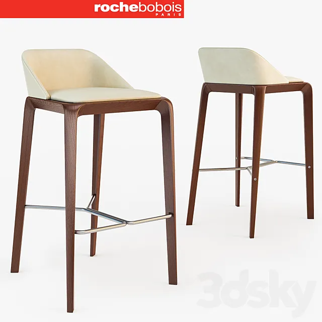 Roche Bobois bar chair BRIO Bar stool 3DSMax File