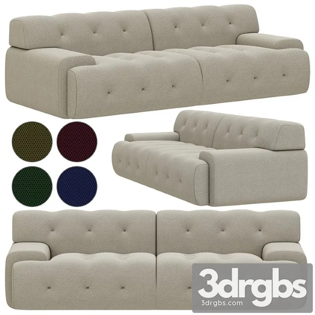Roche Bobois Blogger 3 Large 3 Seat Sofa 3dsmax Download