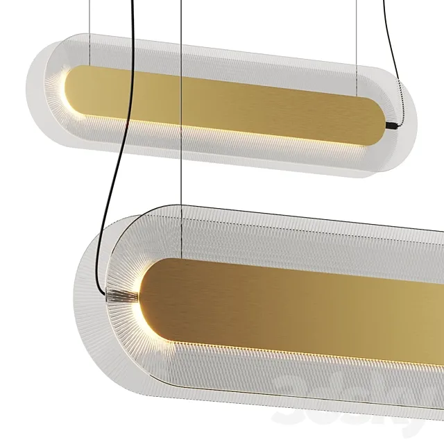 Roche Bobois Dorienne Pendant Lamp 3DS Max Model