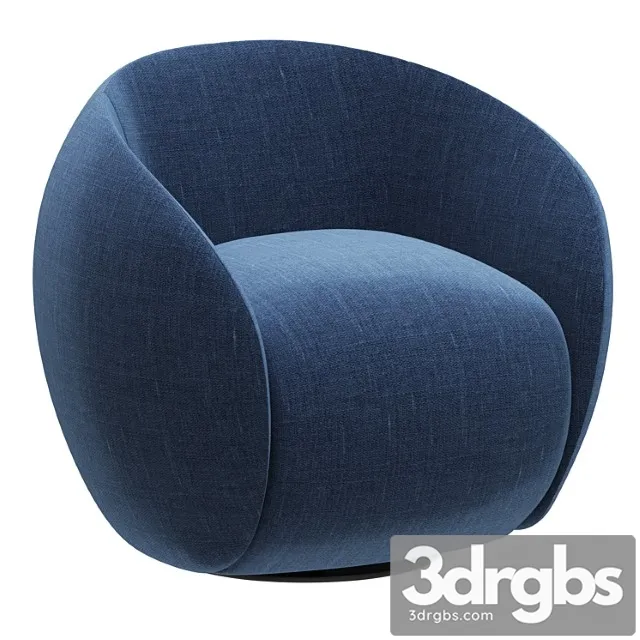 Roche bobois dot armchair 2 3dsmax Download