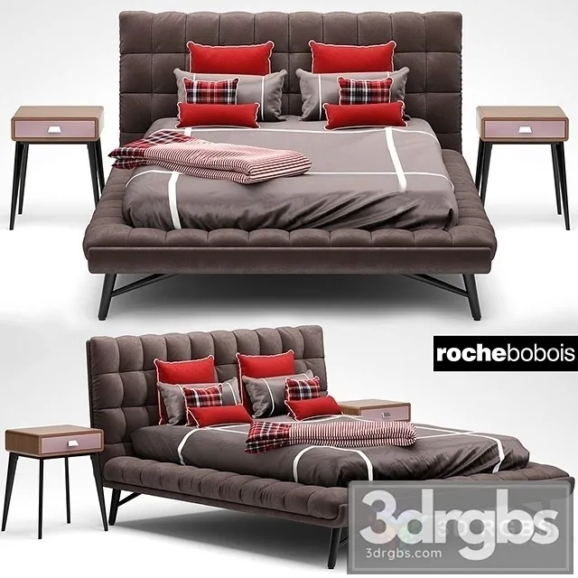 Roche Bobois Lit Bed 02 3dsmax Download