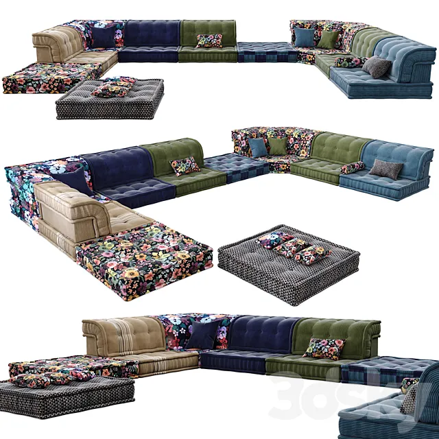 Roche Bobois Mah Jong Sofa 3DSMax File