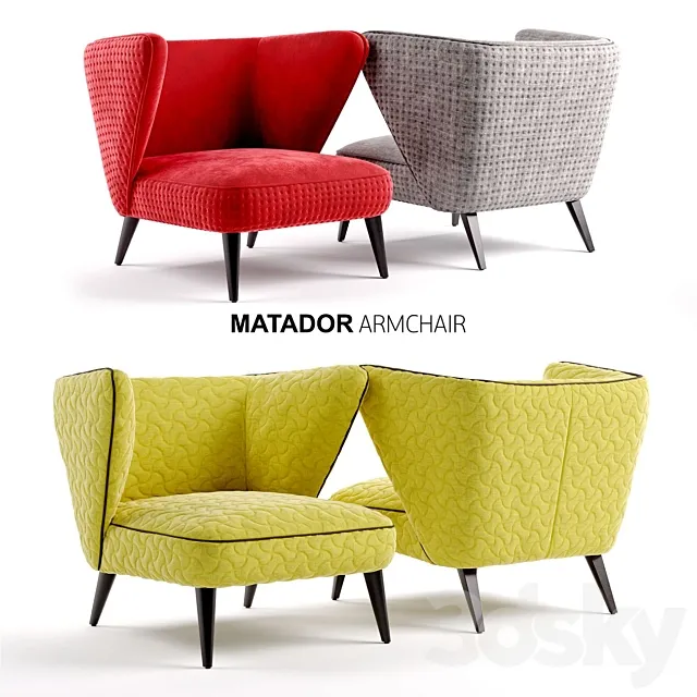 Roche Bobois Matador 3ds Max