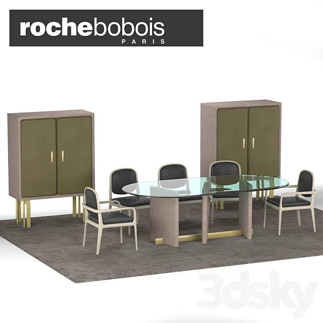 Roche-Bobois Paris Paname collection 3ds Max