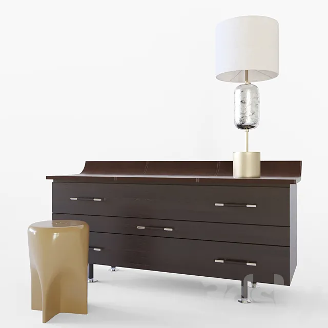 Roche Bobois set 3ds Max