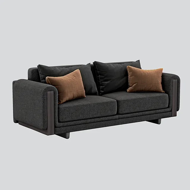Roche Bobois Underline Sofa 3DS Max Model