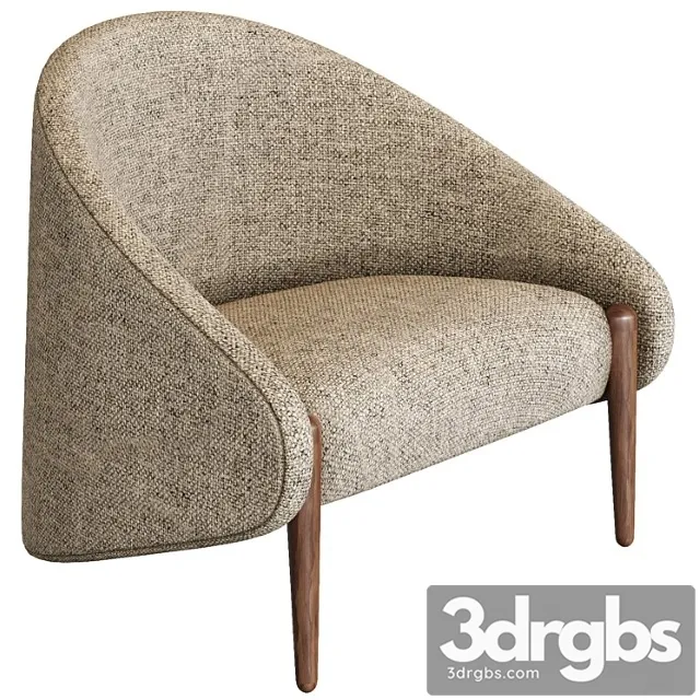 Roche bobois walrus armchair