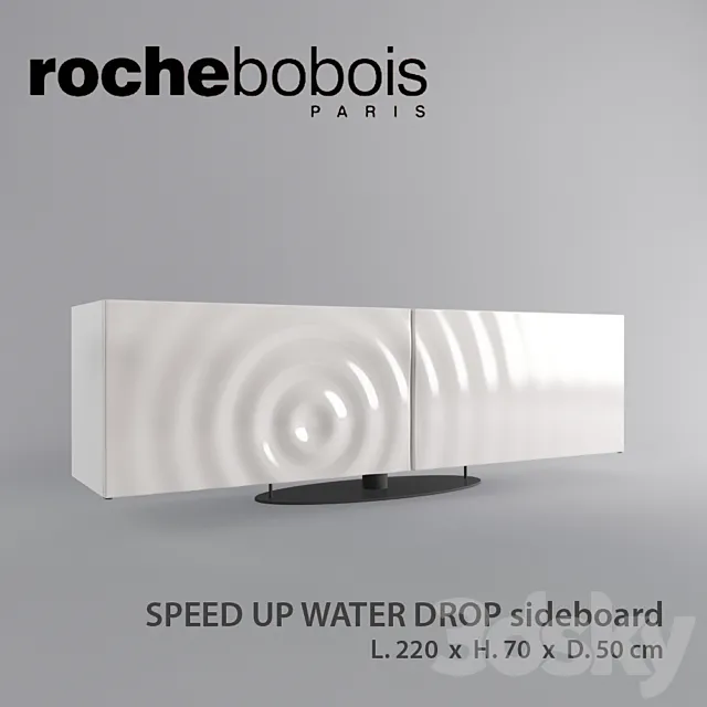 ROCHEbobois SPEED UP WATER DROP 3DSMax File