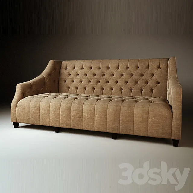 Rochester Sofa 3DS Max Model