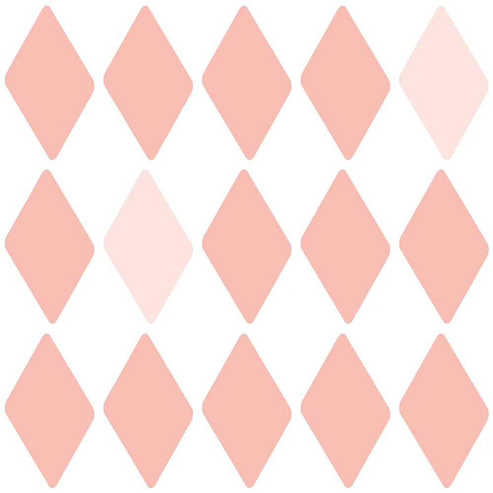 ROCK AND WALL – Wallpaper Coral rhombuses 3ds Max