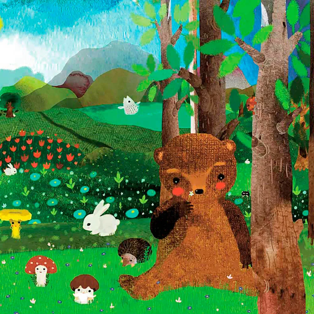 ROCK AND WALL – Wallpaper Fairytale forest 3ds Max