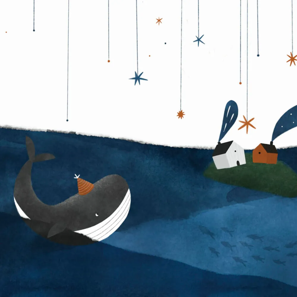 ROCK AND WALL – Wallpaper Whale in a cap 3ds Max