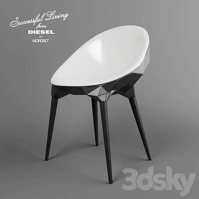 Rock Chair’ by Diesel for Moroso 3DSMax File