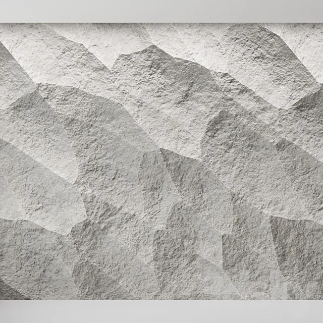 Rock cliff wall №60 3ds Max