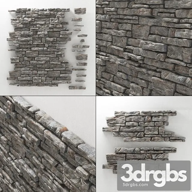 Rock stone panel 3dsmax Download