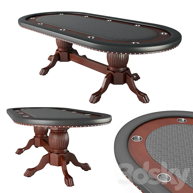 Rockwell Poker Table 3ds Max