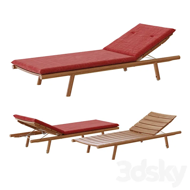 RODA Orson | Garden daybed 3DS Max Model