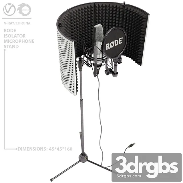 Rode isolator microphone stand