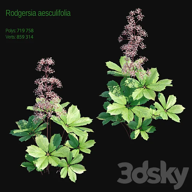 Rogers horse chestnut 2 3ds Max