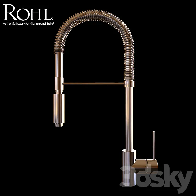 Rohl LS64 Kitchen Faucet 3ds Max