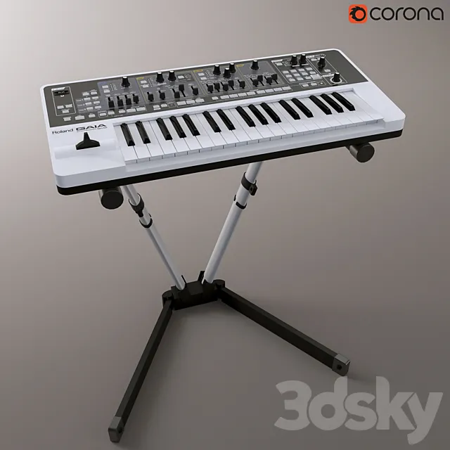 Roland Gaia SH-01 3DS Max Model