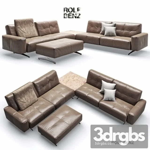 Rolf Benz Leather Sofa 3dsmax Download