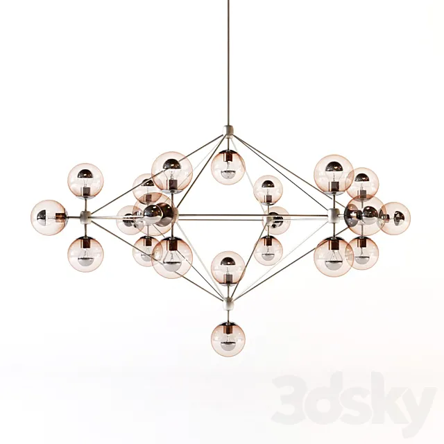 Roll and hill – Modo chandelier 3DSMax File