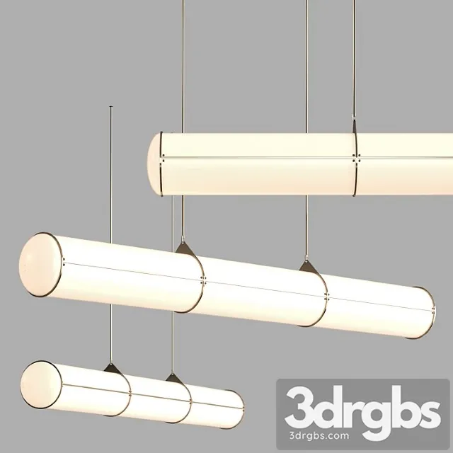 Roll & hill endless straight suspended lamp 3dsmax Download