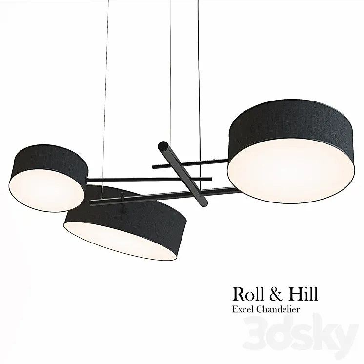 Roll & Hill – Excel Chandelier 3DS Max