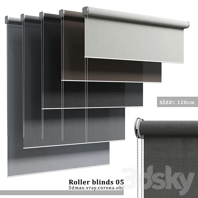 Roller blinds 05 3DSMax File