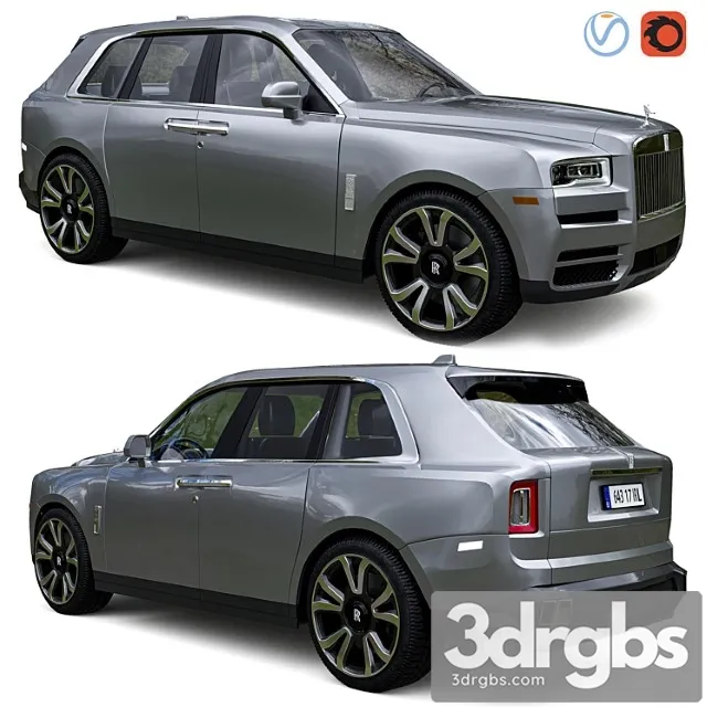 Rolls royce cullinan 3dsmax Download