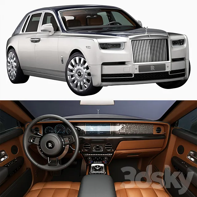 Rolls-Royce Phantom 3DSMax File